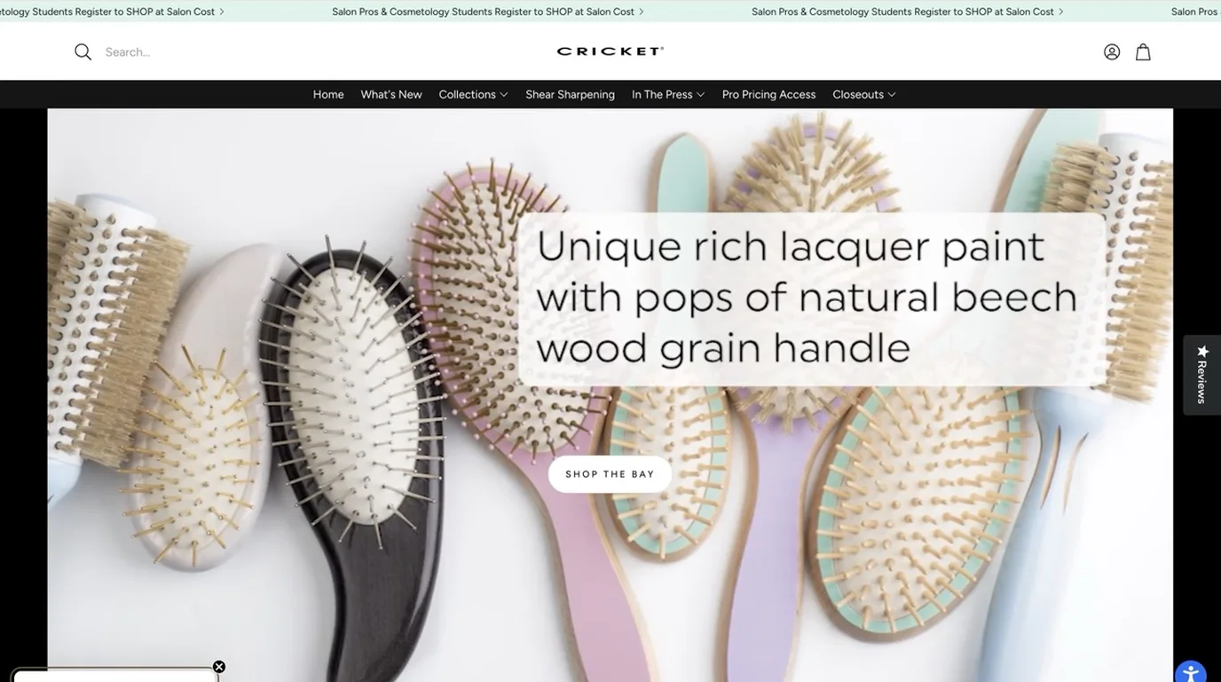 Cricket storefront