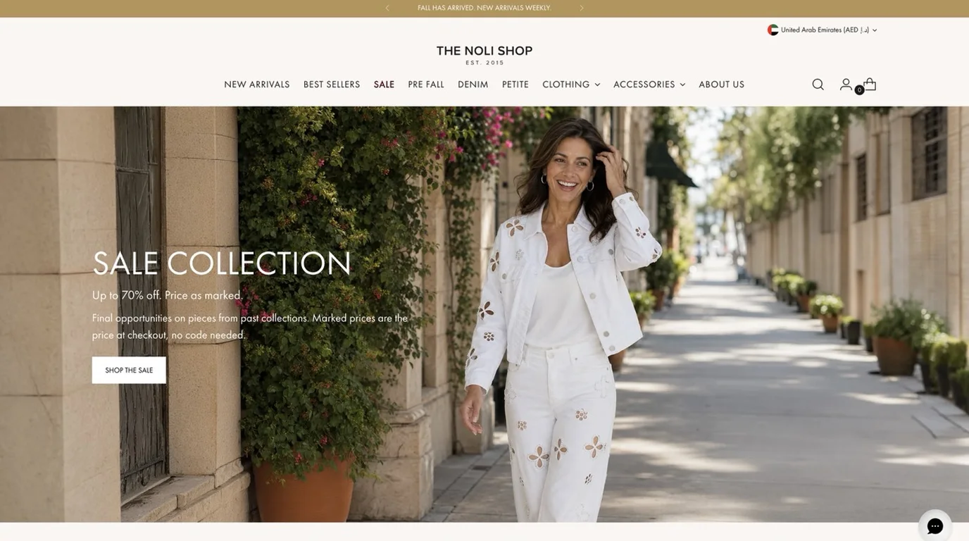 The Noli Shop storefront