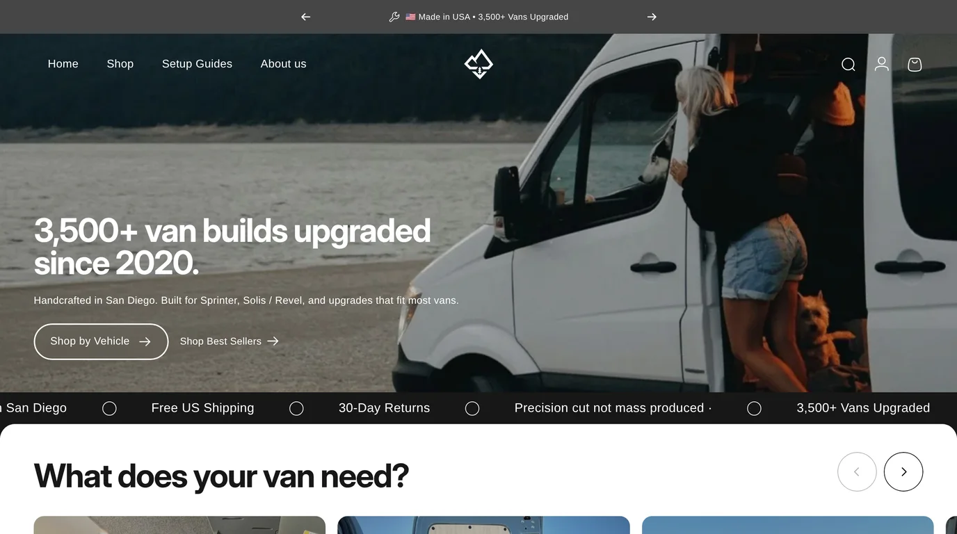 Weekender Outdoors storefront